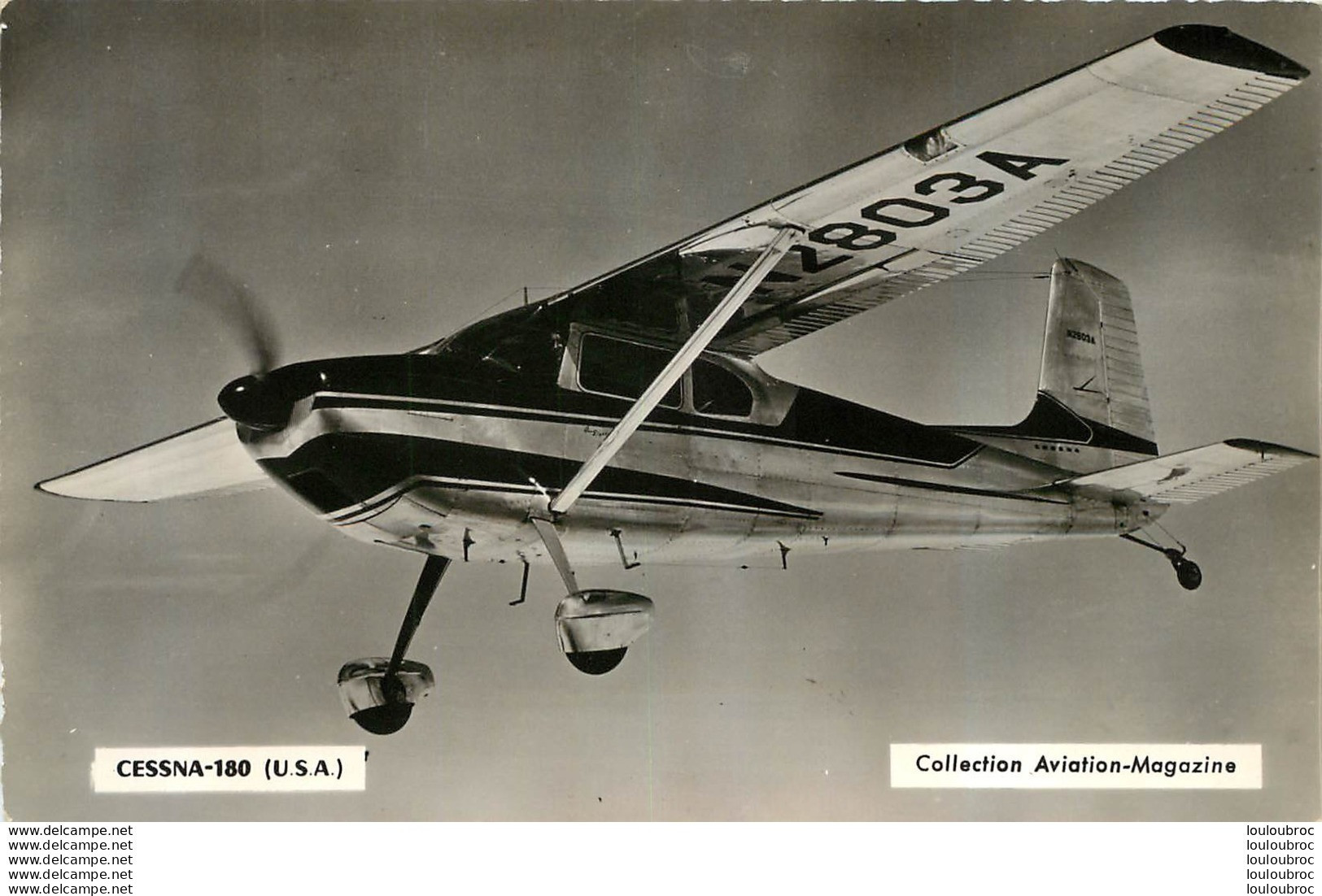 AVION CESSNA 180  CPSM COLLECTION AVIATION MAGAZINE - 1946-....: Modern Tijdperk