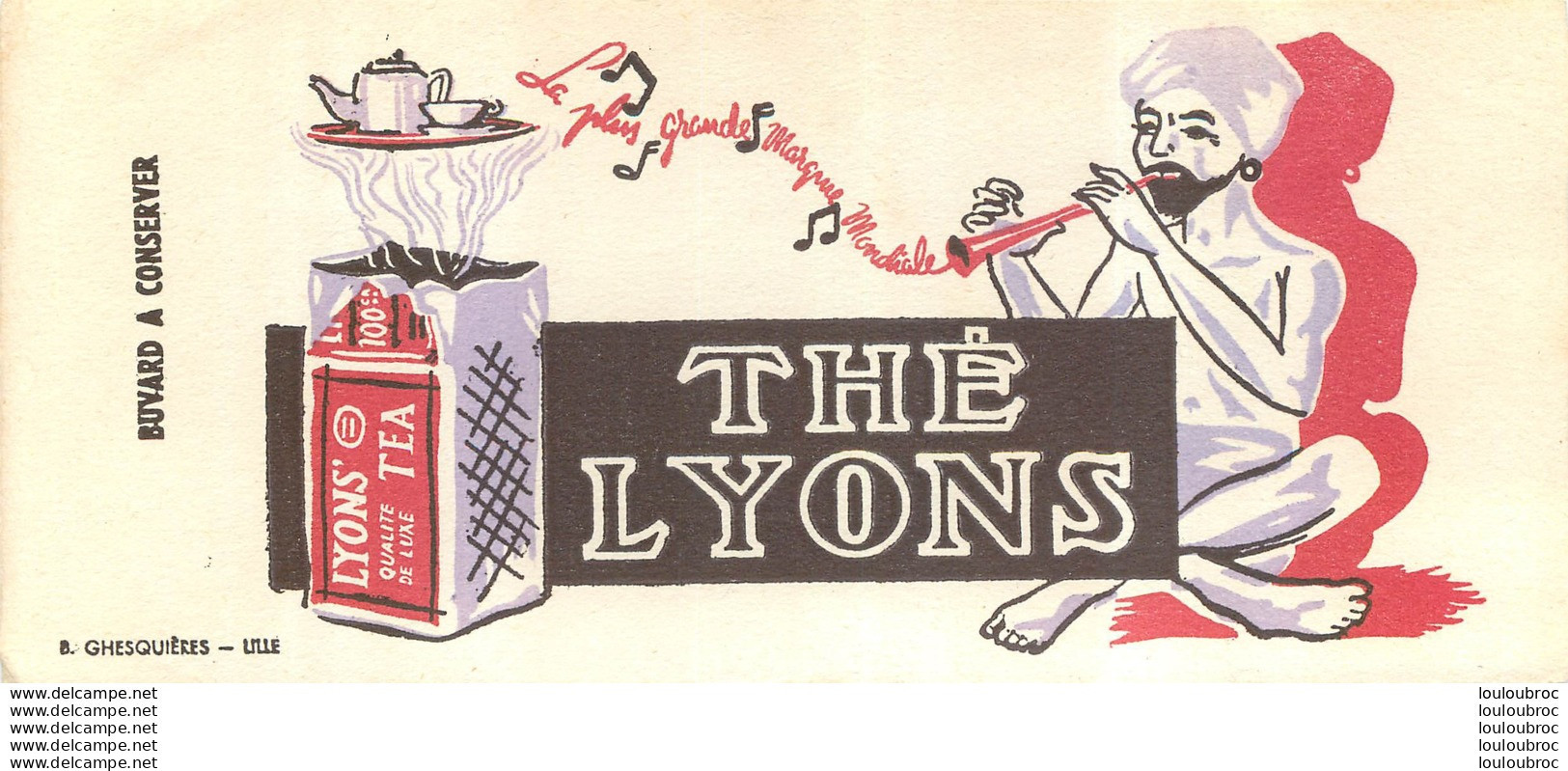 BUVARD  THE LYONS - Coffee & Tea