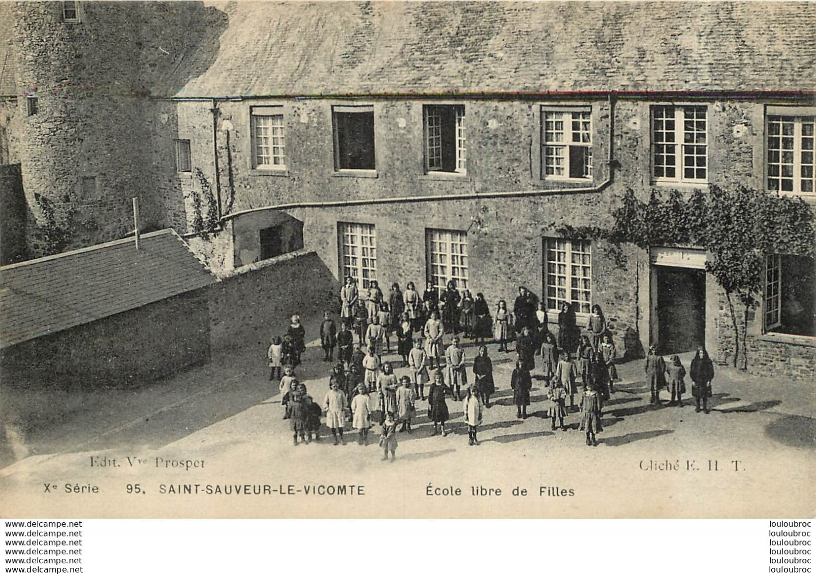 SAINT SAUVEUR LE VICOMTE ECOLE  LIBRE DE FILLES Ref1 - Saint Sauveur Le Vicomte