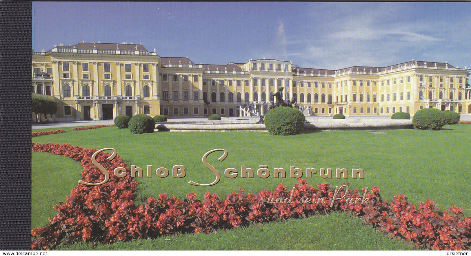 UNO WIEN Markenheftchen MH 0-3, Postfrisch **, Welterbe: Schloss Schönbrunn 1998 - Carnets