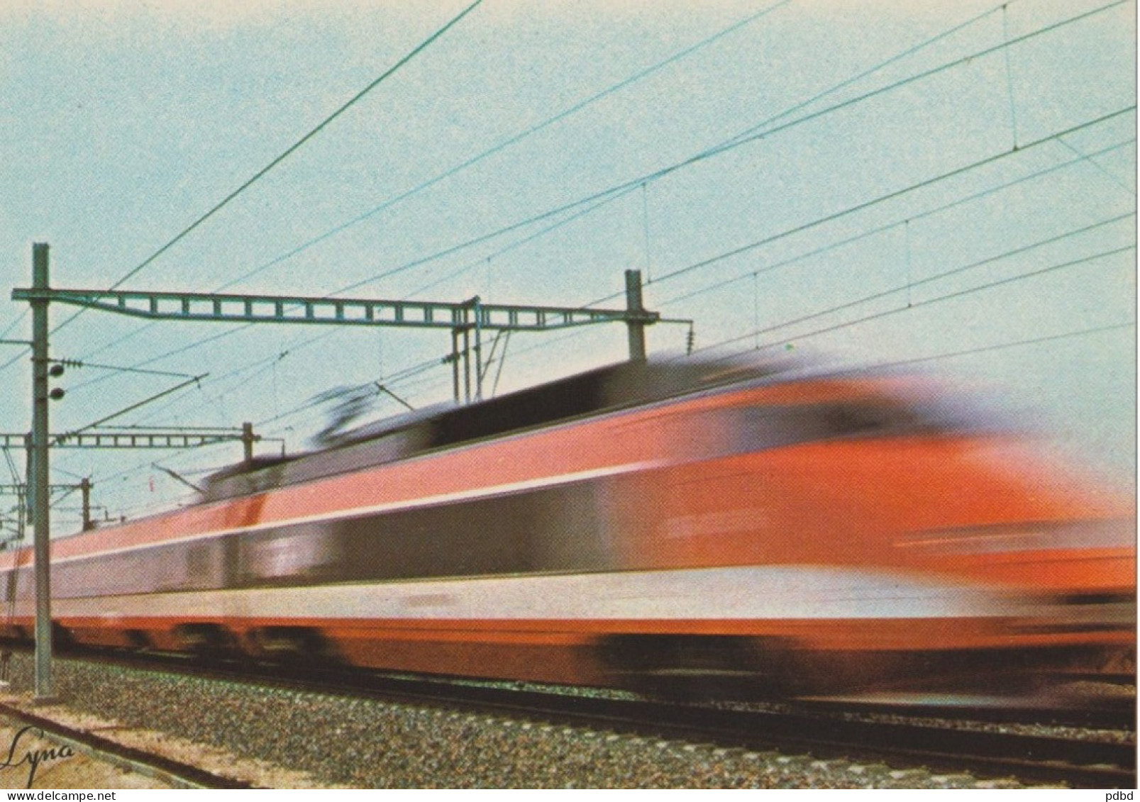 TGV 50 . Sud-Est . En Ligne . Tirage Abeilles Cartes . SNCF 648 . - Eisenbahnen