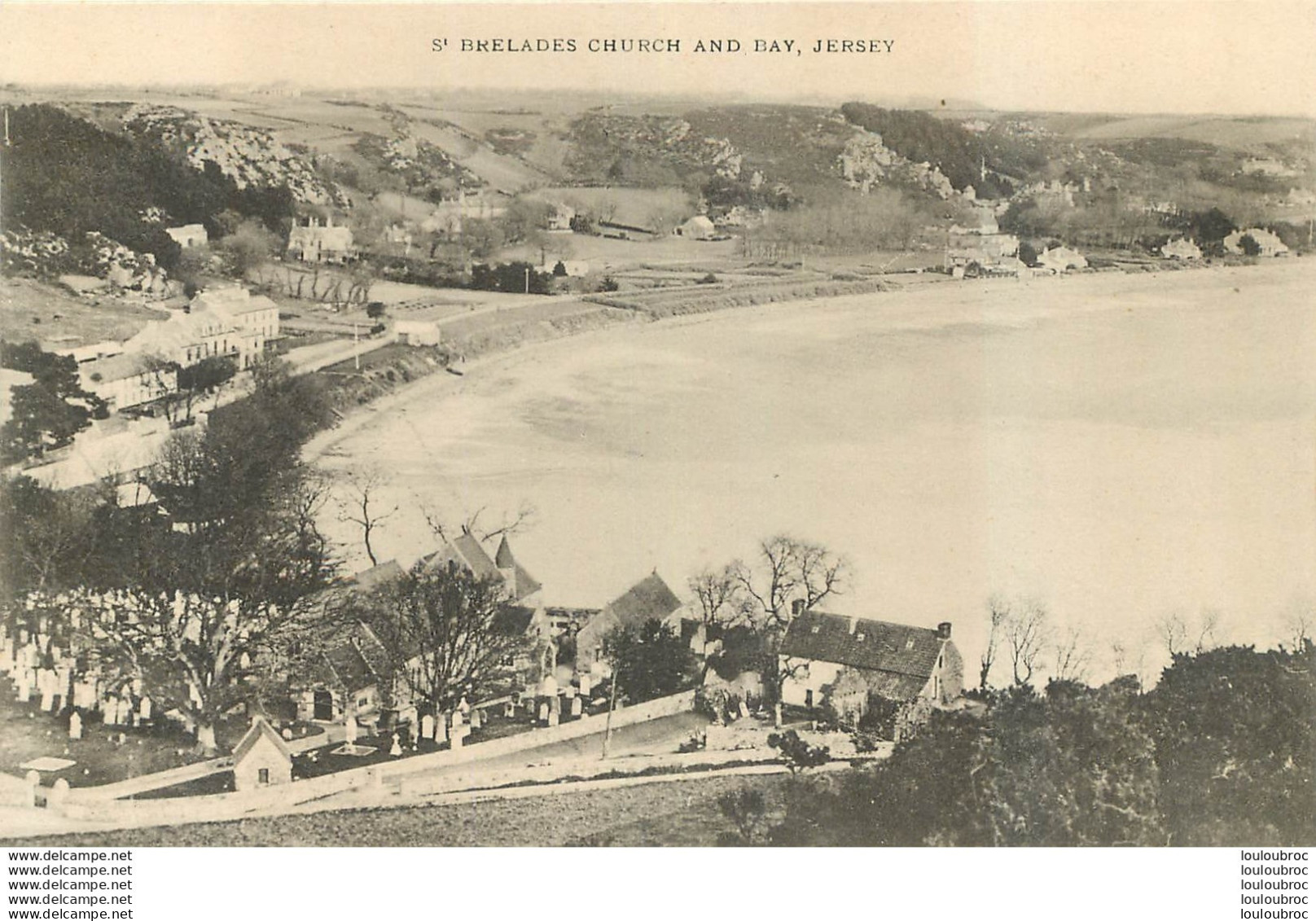 JERSEY  BRELADES CHURCH AND BAY - Other & Unclassified
