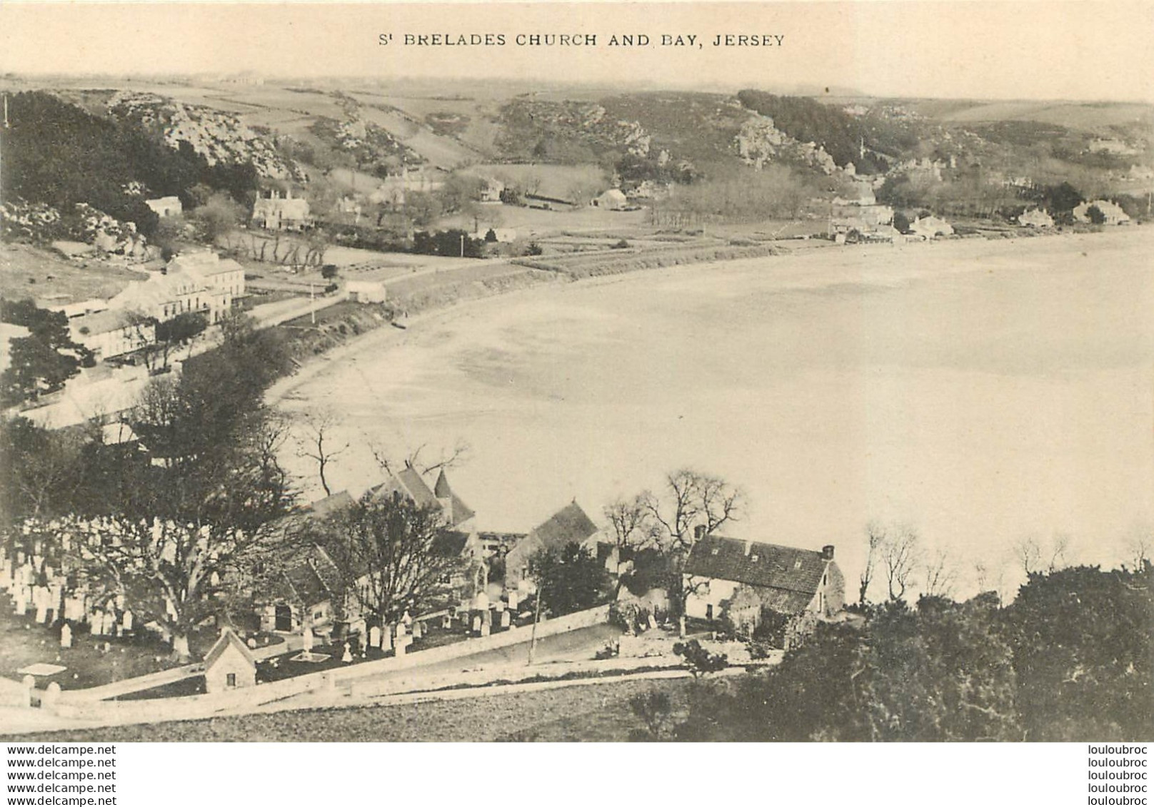 JERSEY  BRELADES CHURCH AND BAY - Sonstige & Ohne Zuordnung