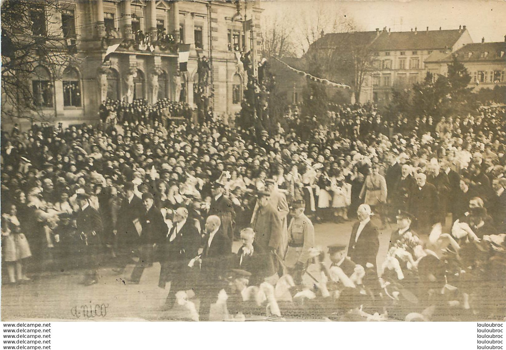 MULHOUSE CARTE PHOTO 1919 - Mulhouse
