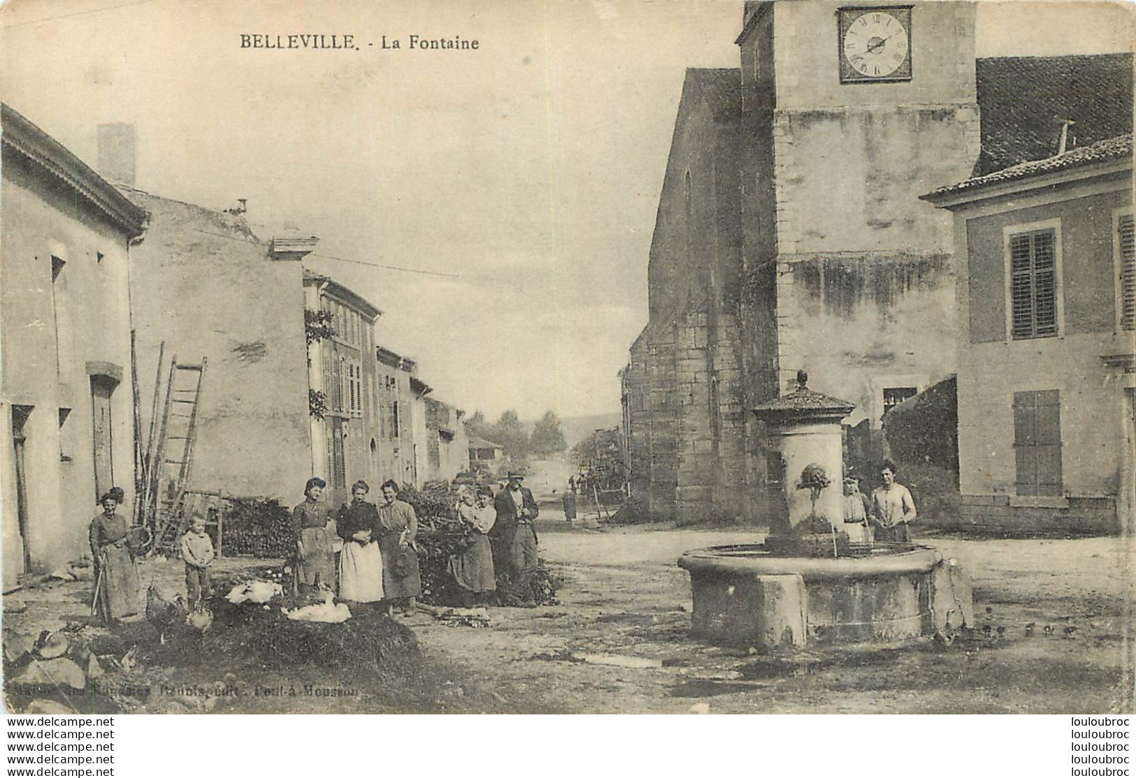 BELLEVILLE LA FONTAINE - Sonstige & Ohne Zuordnung