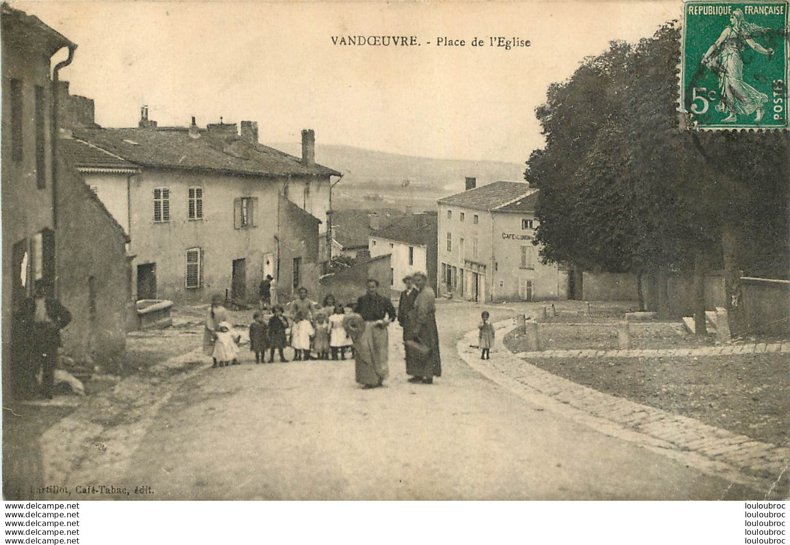 VANDOEUVRE PLACE DE L'EGLISE - Vandoeuvre Les Nancy