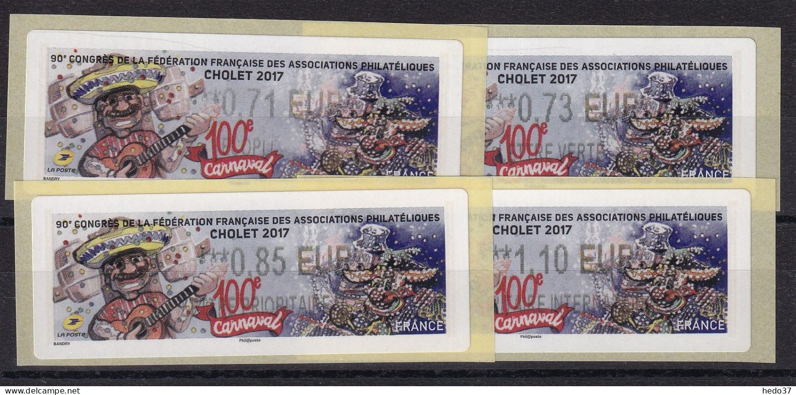 France Timbres De Distributeurs N°1209 - 4 Valeurs - Neuf ** Sans Charnière - TB - 2010-... Illustrated Franking Labels