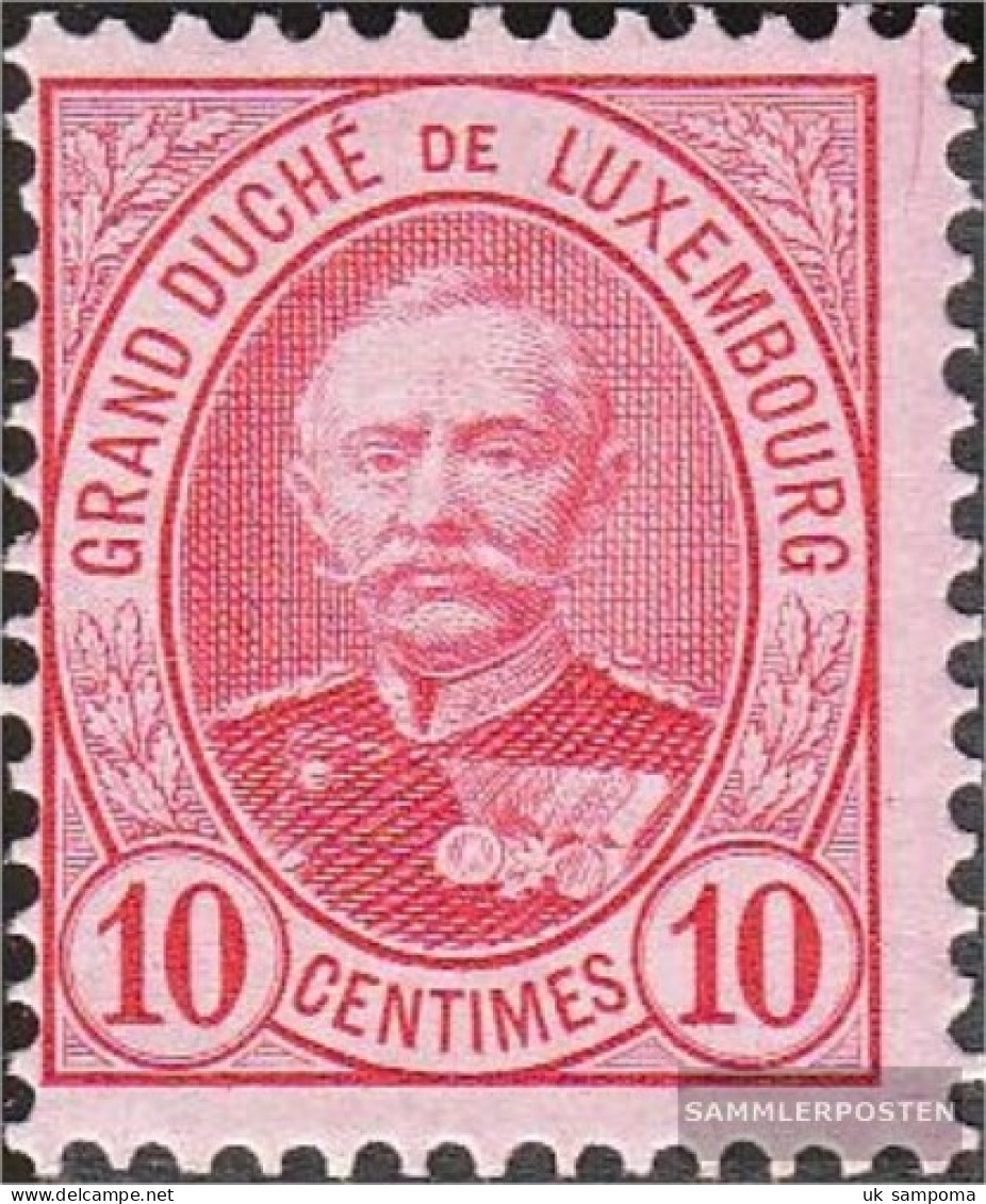 Luxembourg 57B Unmounted Mint / Never Hinged 1891 Adolf - 1891 Adolfo De Frente