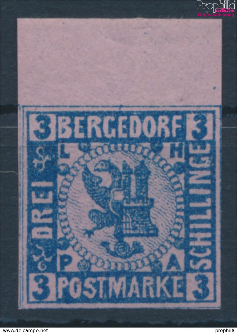 Bergedorf 4ND Neu- Bzw. Nachdruck Postfrisch 1887 Wappen (10342275 - Bergedorf