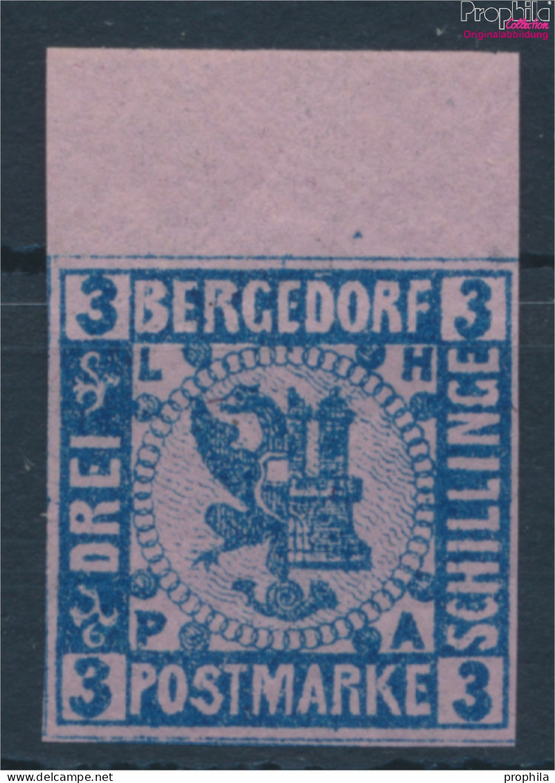 Bergedorf 4ND Neu- Bzw. Nachdruck Postfrisch 1887 Wappen (10342276 - Bergedorf