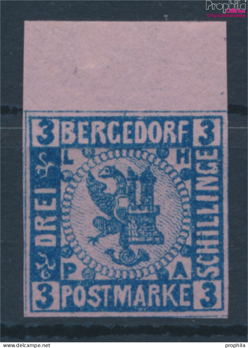 Bergedorf 4ND Neu- Bzw. Nachdruck Postfrisch 1887 Wappen (10342277 - Bergedorf