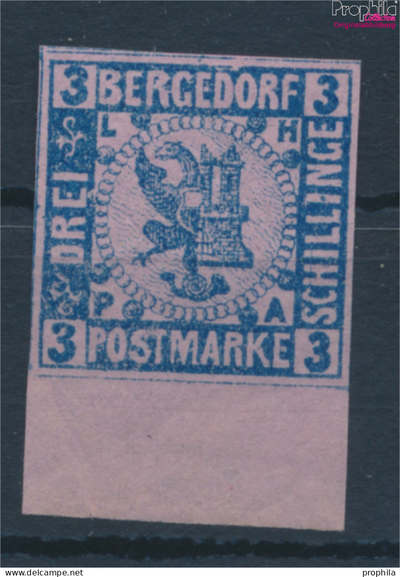 Bergedorf 4ND Neu- Bzw. Nachdruck Postfrisch 1887 Wappen (10342279 - Bergedorf
