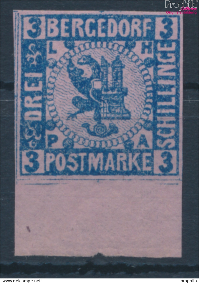 Bergedorf 4ND Neu- Bzw. Nachdruck Postfrisch 1887 Wappen (10342280 - Bergedorf