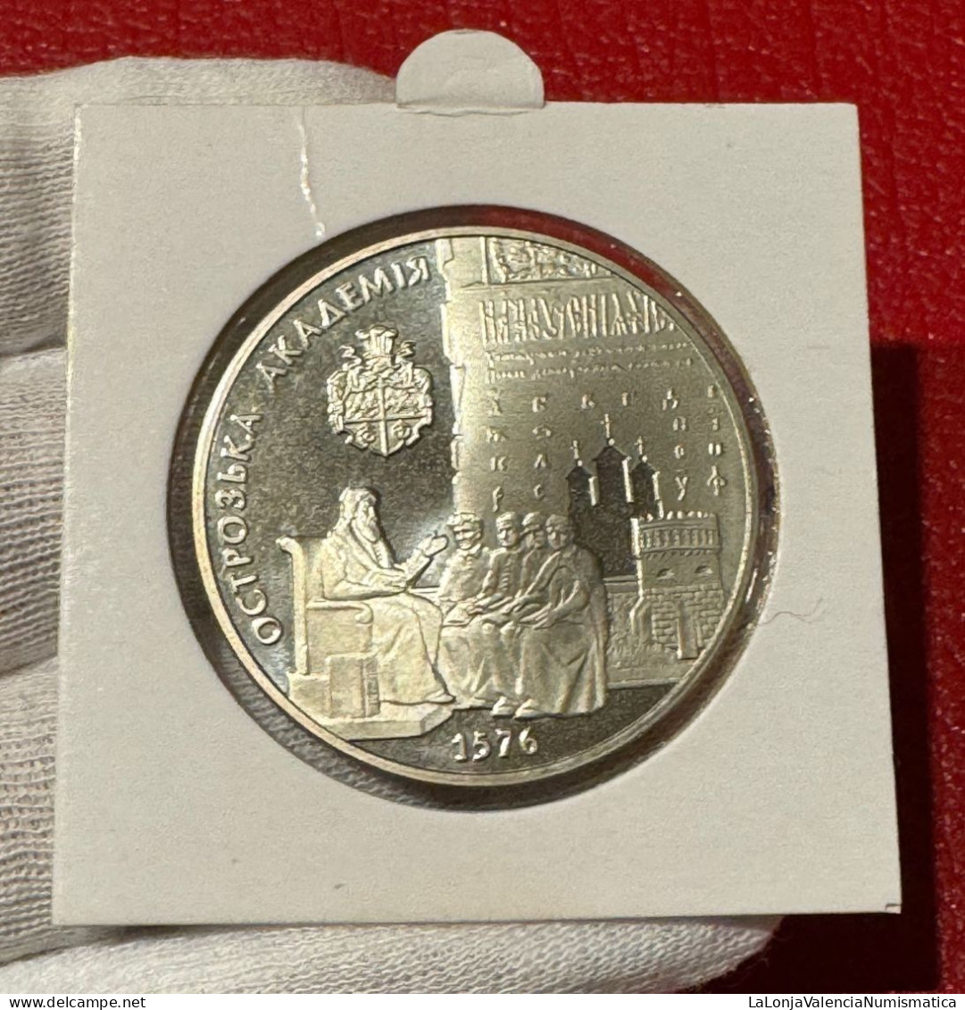 Ucrania Ukraine 5 Hryven Academia Ostroh 2001 Km 112 Sc Unc - Oekraïne