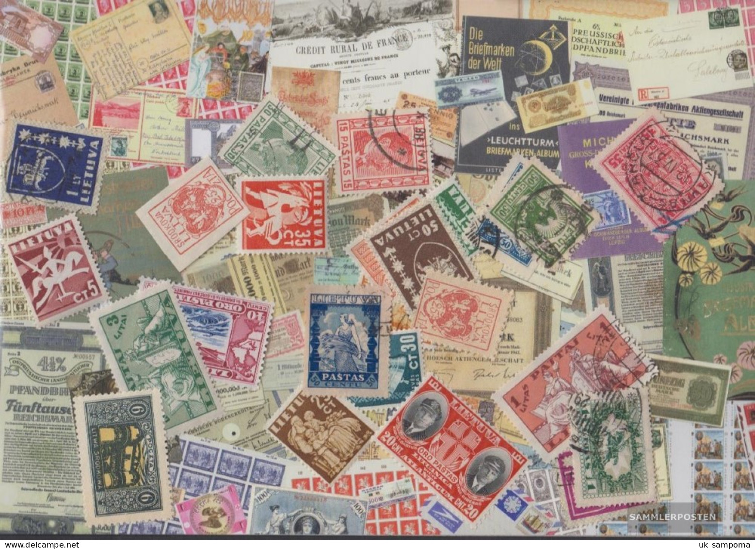 Lithuania 25 Different Stamps  Until 1940 - Litauen