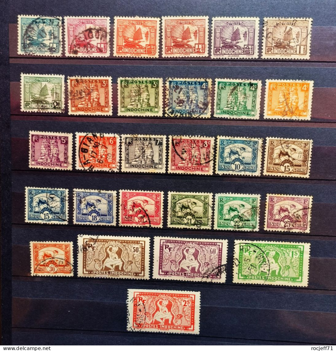 03 - 24 - Indochine - N° 150 à 170  Oblitéré - Used Stamps