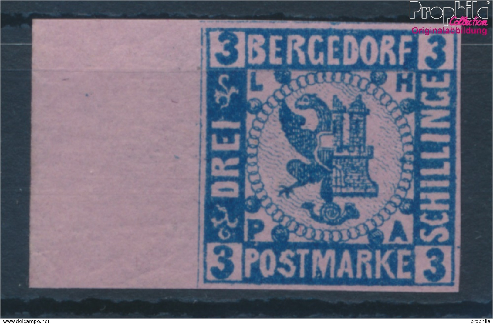 Bergedorf 4ND Neu- Bzw. Nachdruck Postfrisch 1887 Wappen (10342288 - Bergedorf