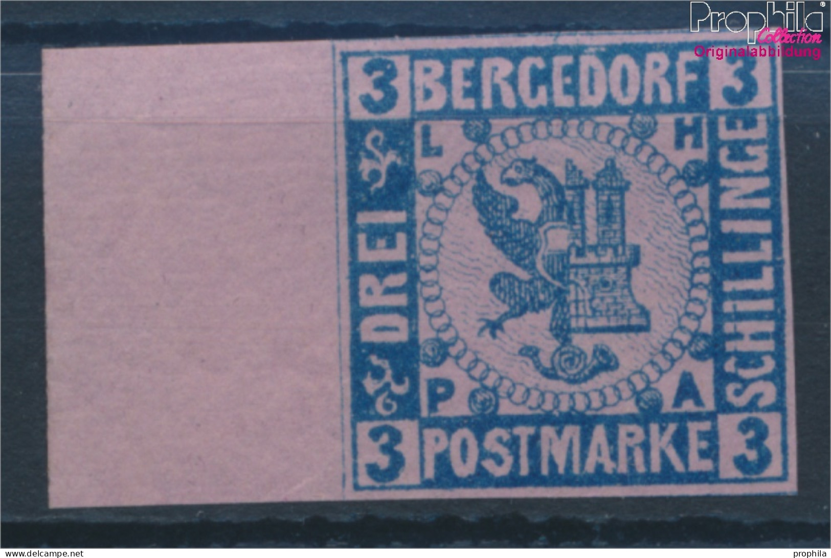 Bergedorf 4ND Neu- Bzw. Nachdruck Postfrisch 1887 Wappen (10342291 - Bergedorf