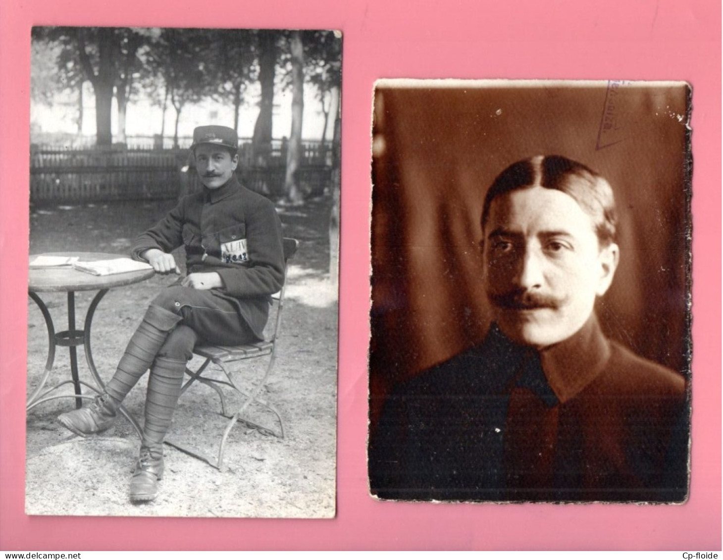 MILITARIA . CAMP DE LANGENSALZA . SOLDAT . LESTURGIE MAURICE . CACHET LANGENSALZA AU DOS - Réf. N°38725 - - Guerra 1914-18