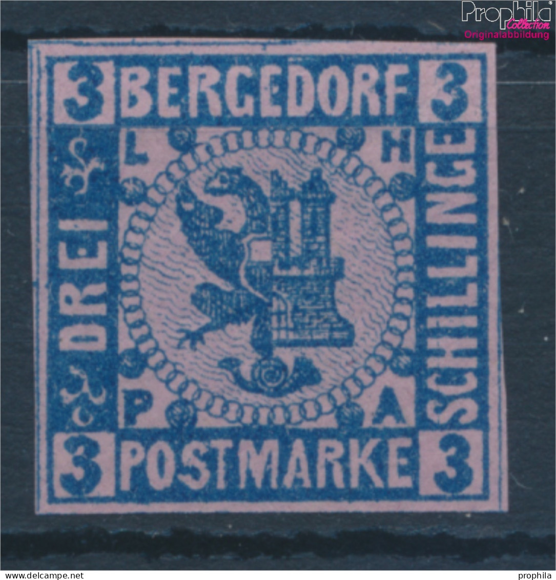 Bergedorf 4ND Neu- Bzw. Nachdruck Postfrisch 1887 Wappen (10342293 - Bergedorf