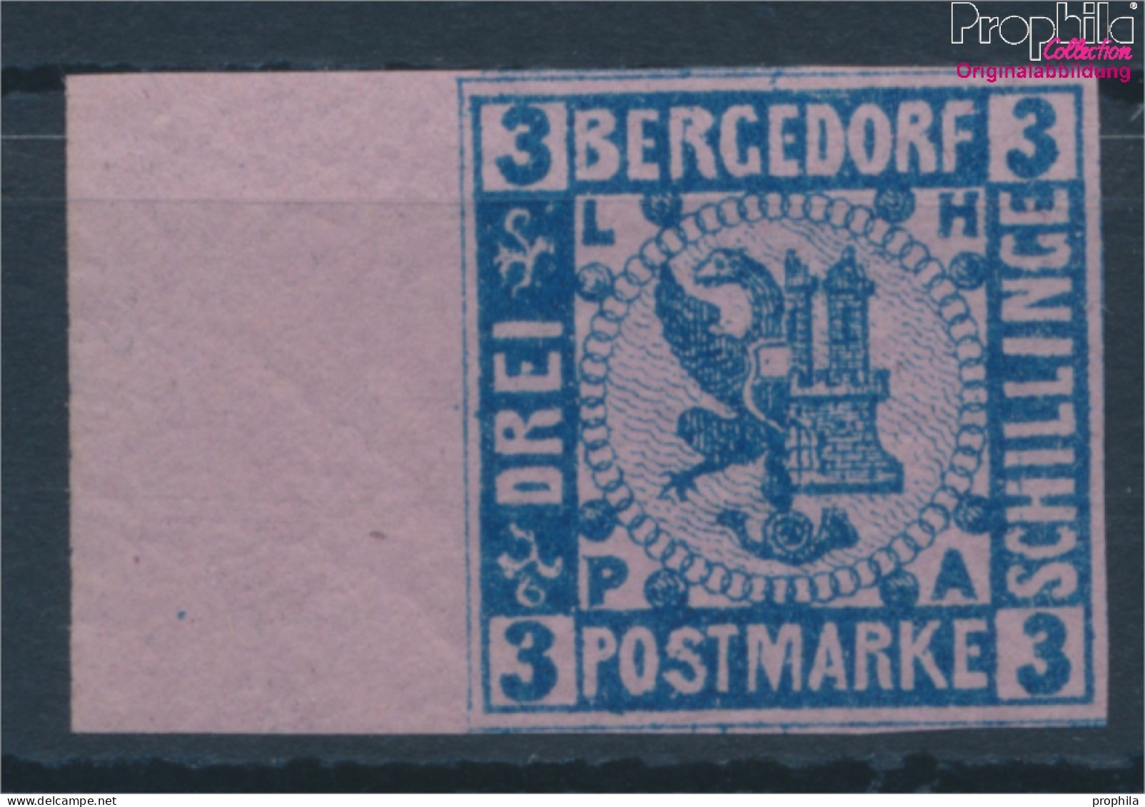 Bergedorf 4ND Neu- Bzw. Nachdruck Postfrisch 1887 Wappen (10342301 - Bergedorf