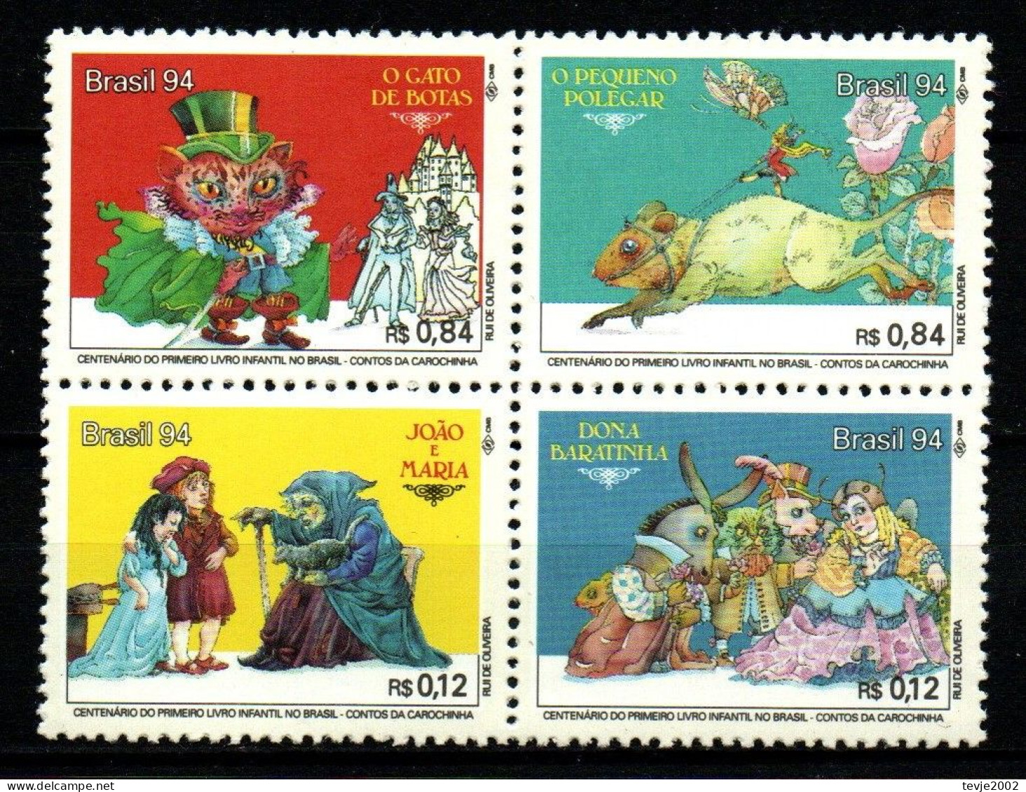 Brasilien 1994 - Mi.Nr. 2618 - 2621 - Postfrisch MNH - Ungebraucht