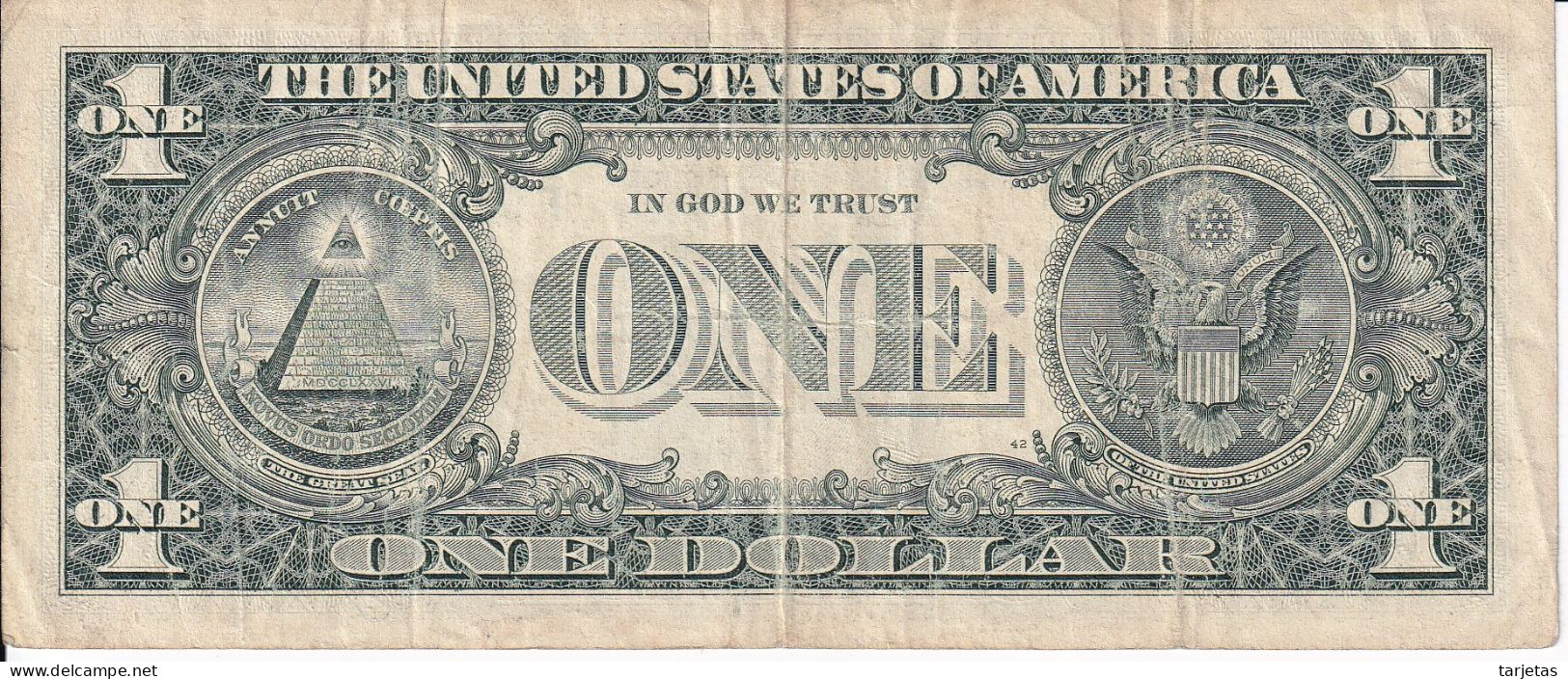 STAR REPLACEMENT - BILLETE DE ESTADOS UNIDOS DE 1 DOLLAR DEL AÑO 2003 LETRA F - ATLANTA  (BANK NOTE) - Bilglietti Della Riserva Federale (1928-...)