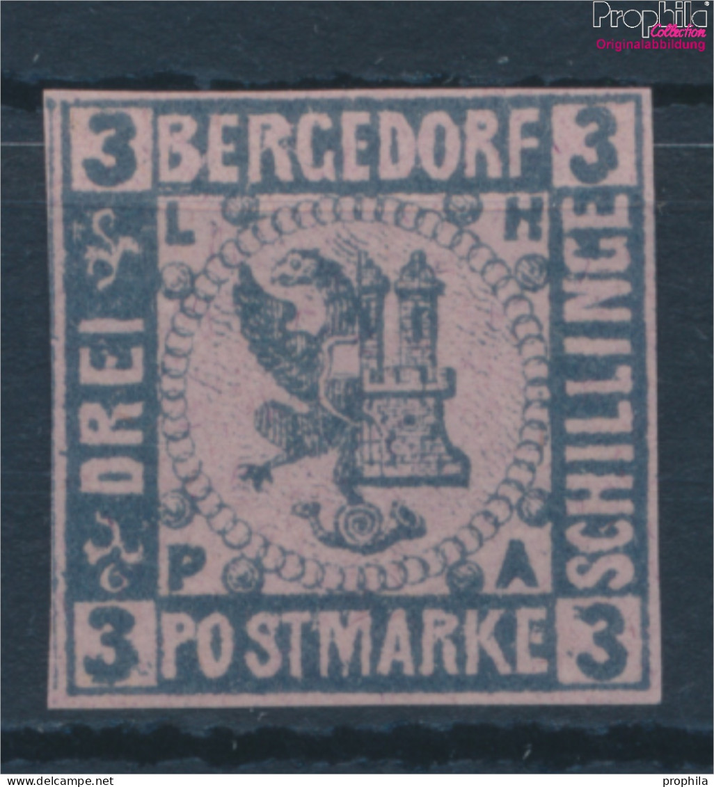 Bergedorf 4ND Neu- Bzw. Nachdruck Postfrisch 1887 Wappen (10342304 - Bergedorf