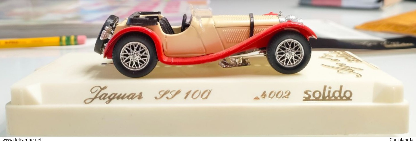 SOLIDO AGE D'OR JAGUARS SS 100   N°4002 - Sonstige & Ohne Zuordnung