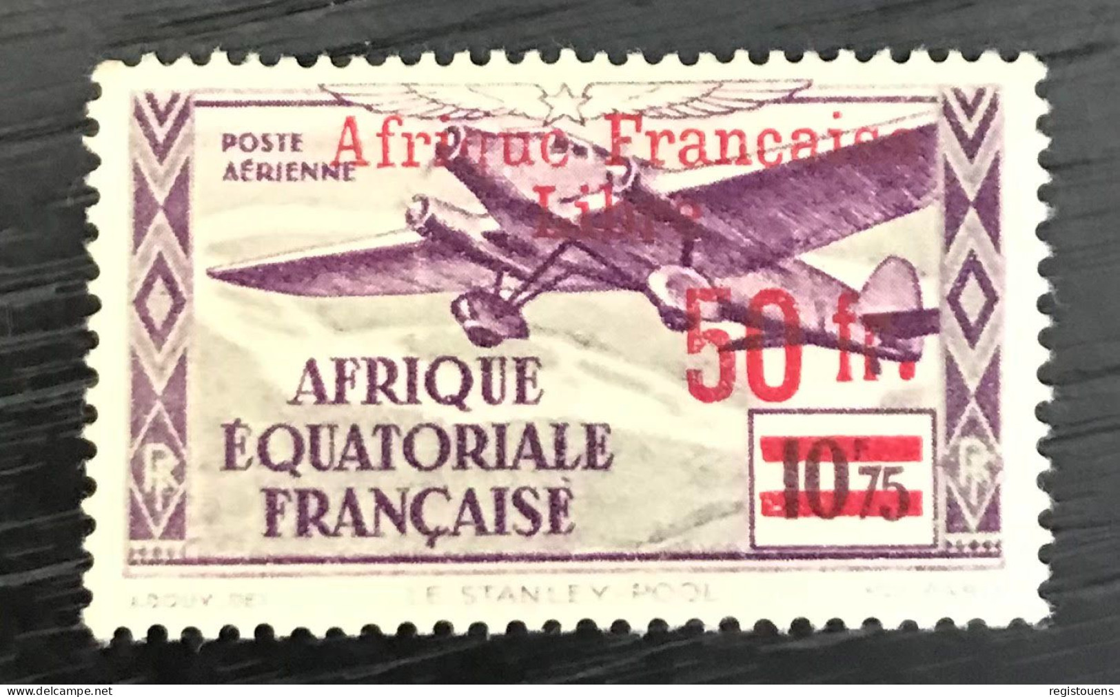 Timbre Oblitéré Afrique Équatoriale Française 1940 / 1941 - Gebraucht