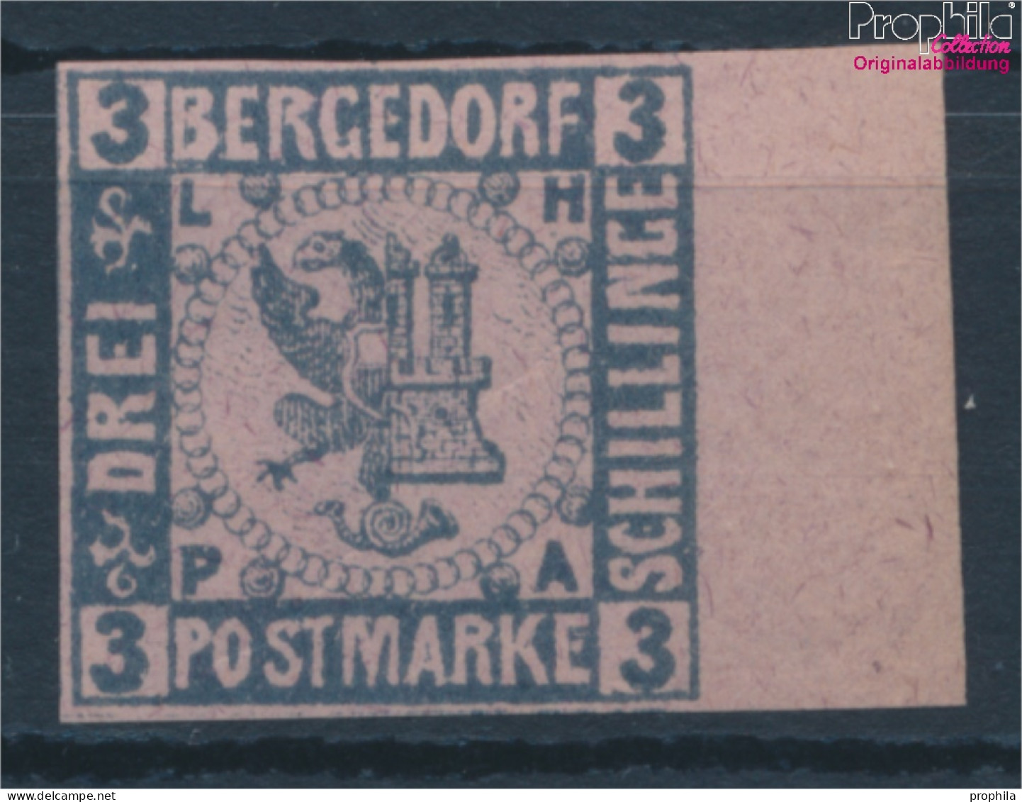 Bergedorf 4ND Neu- Bzw. Nachdruck Postfrisch 1887 Wappen (10342307 - Bergedorf