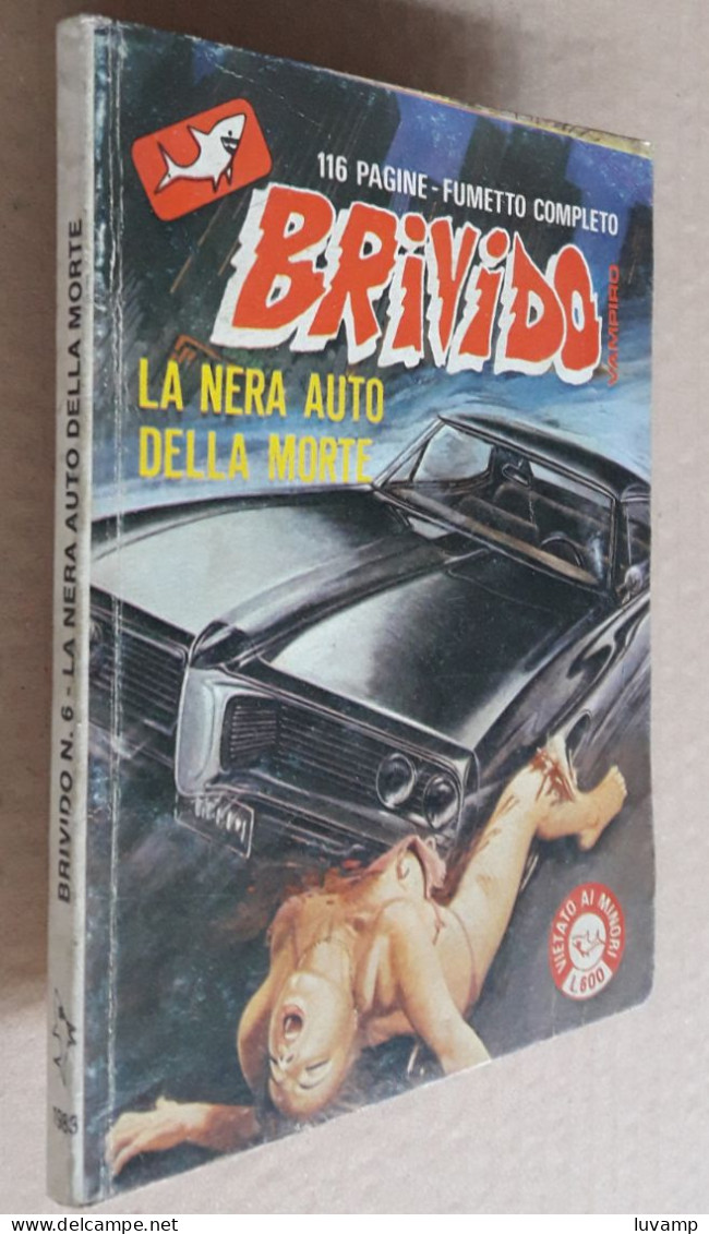 BRIVIDO COLLANA VAMPIRO NUOVA SERIE EDIFUMETTO  N. 6 DEL   DICEMBRE 1983 - Otros & Sin Clasificación