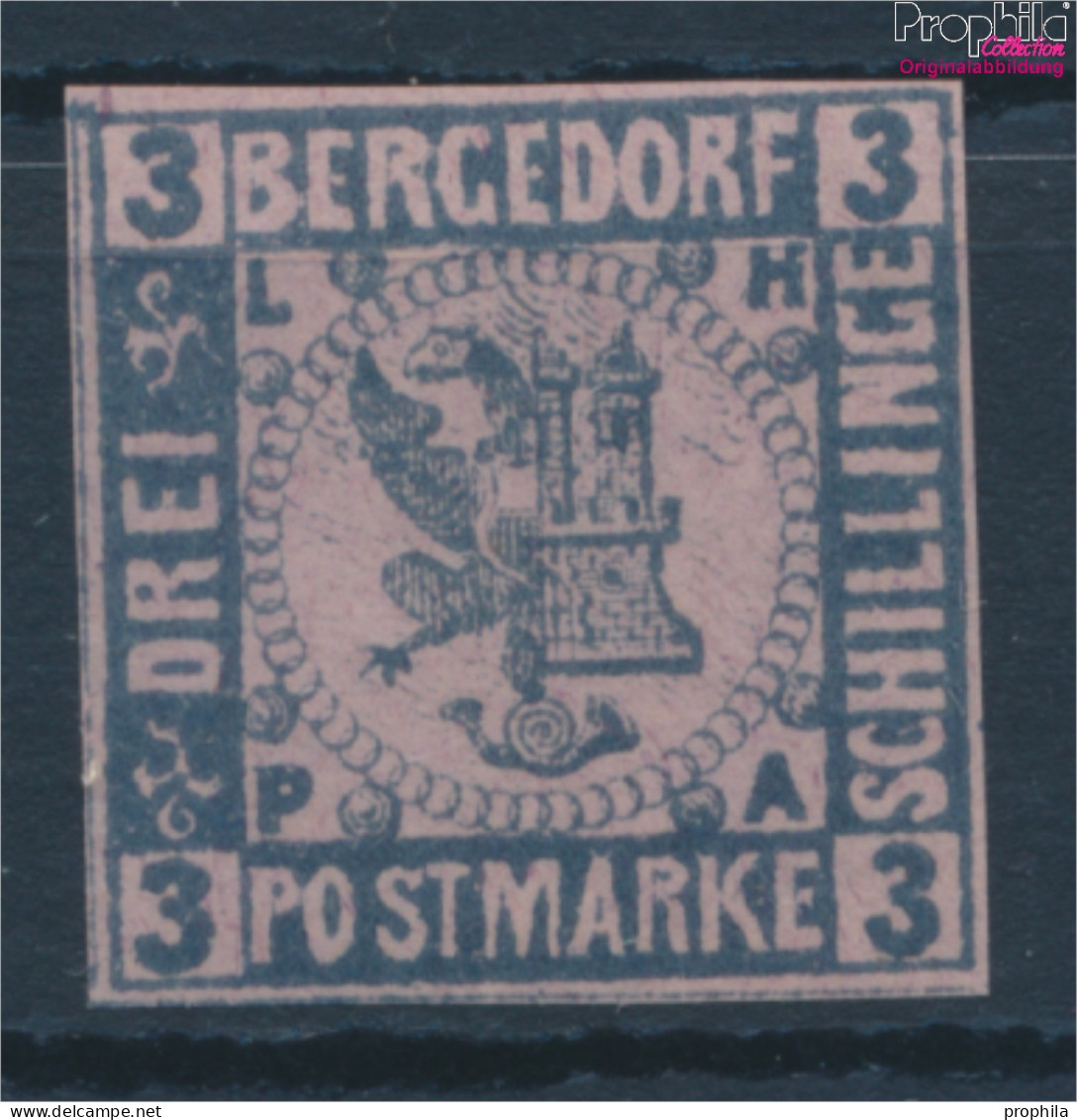 Bergedorf 4ND Neu- Bzw. Nachdruck Postfrisch 1887 Wappen (10342311 - Bergedorf