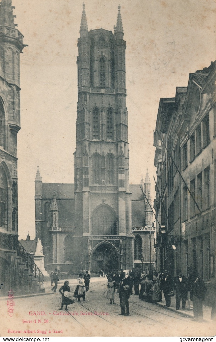 GENT     CATHEDRALE SAINT BAVON  S.SUGG 1 / 58           2 SCANS - Gent