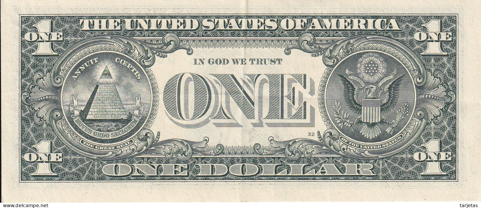 BILLETE DE ESTADOS UNIDOS DE 1 DOLLAR DEL AÑO 2013 LETRA G - CHICAGO  (BANK NOTE) - Billets De La Federal Reserve (1928-...)