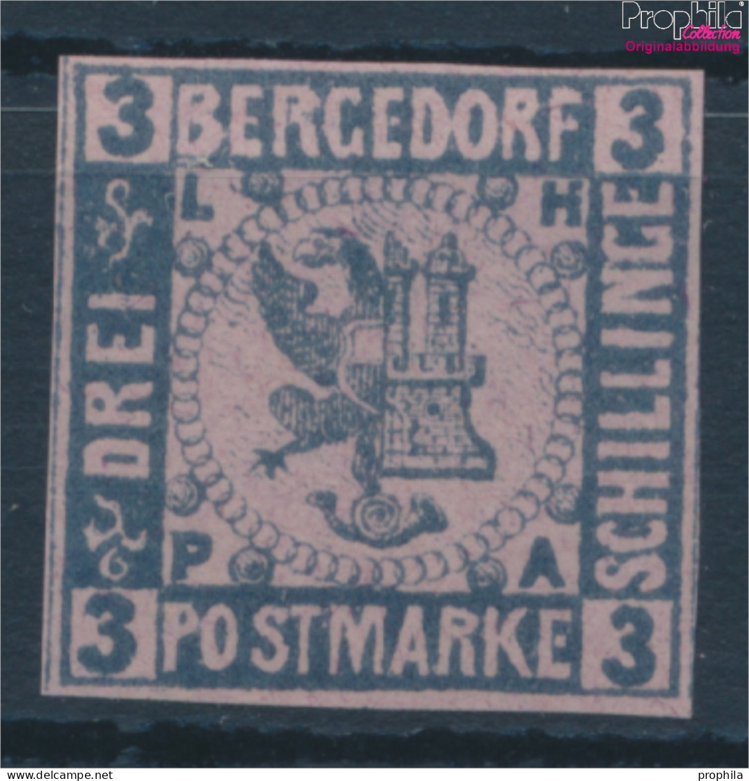 Bergedorf 4ND Neu- Bzw. Nachdruck Postfrisch 1887 Wappen (10342314 - Bergedorf