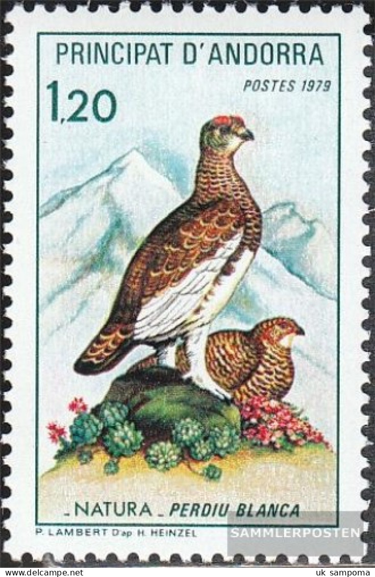 Andorra - French Post 296 (complete Issue) Unmounted Mint / Never Hinged 1979 Conservation - Neufs