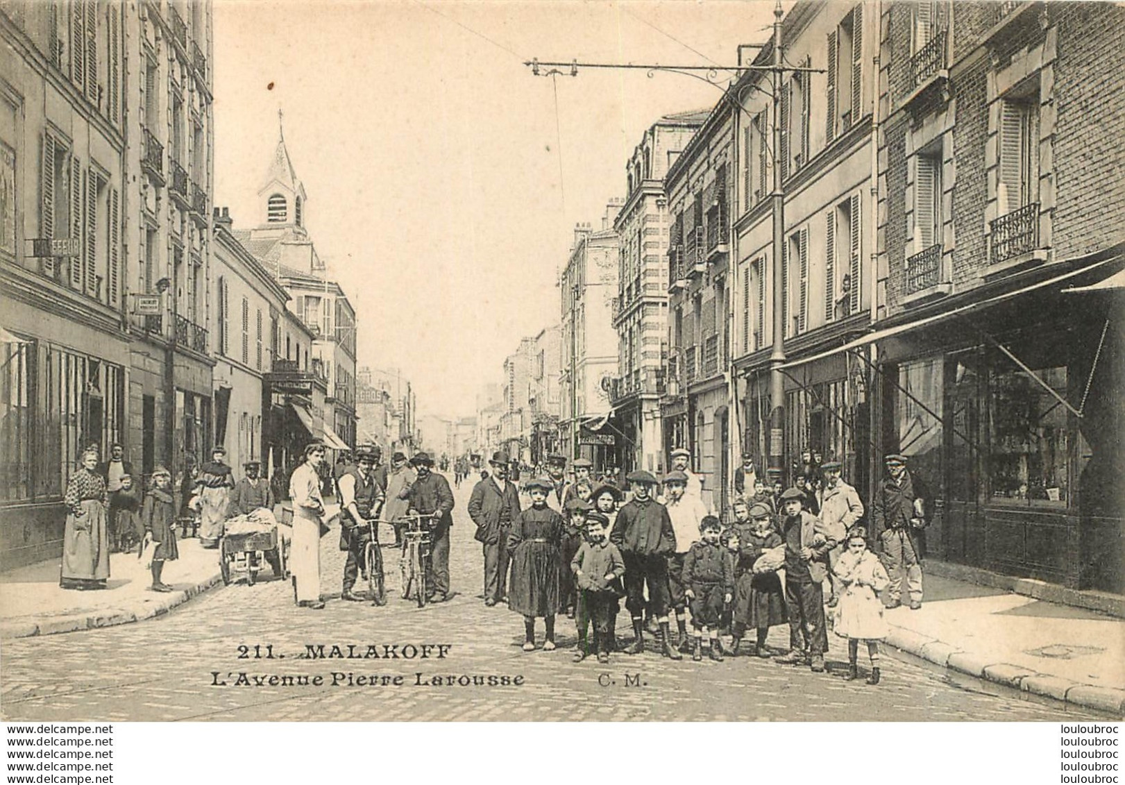 MALAKOFF L'AVENUE PIERRE LAROUSSE - Malakoff