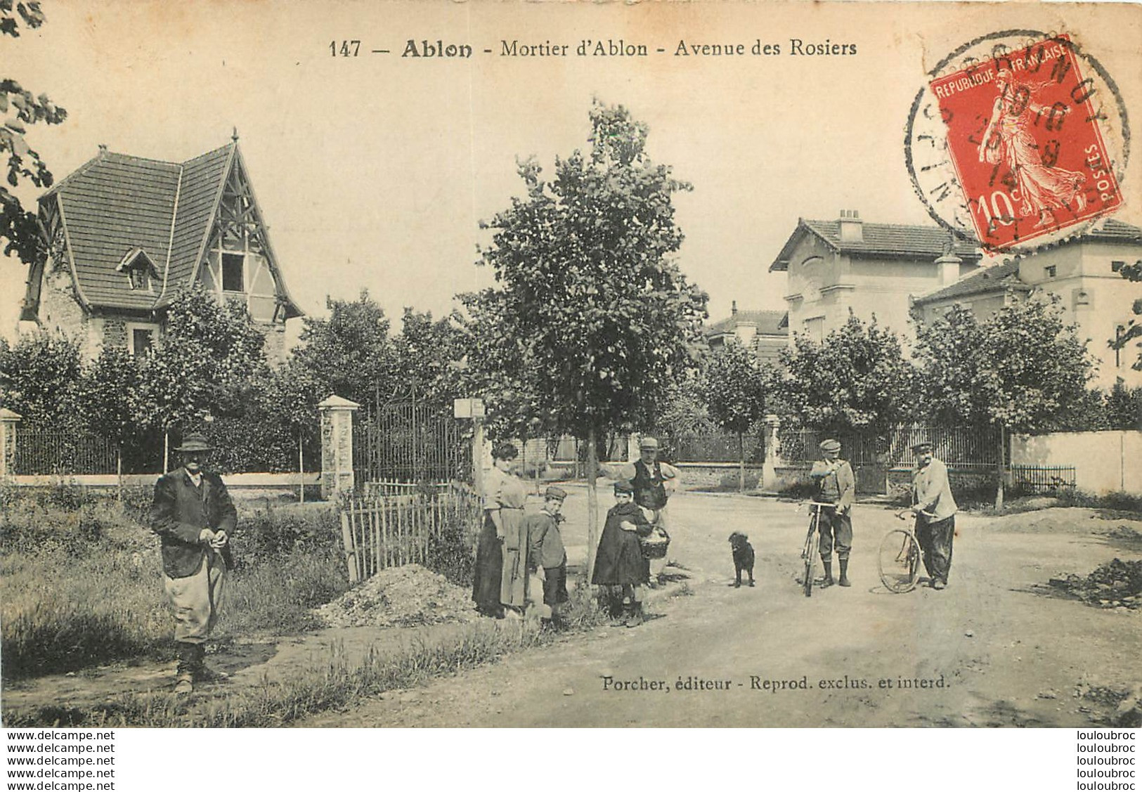 ABLON SUR SEINE MORTIER D'ABLON AVENUE DES ROSIERS - Ablon Sur Seine