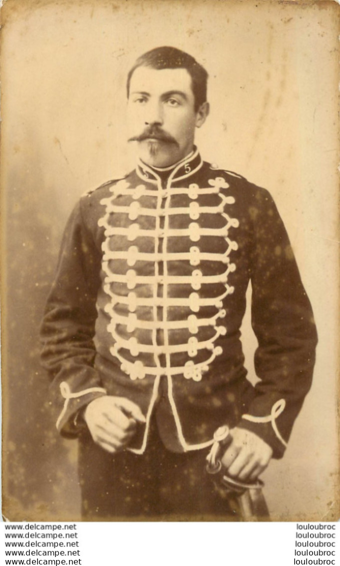 PHOTO SOLDAT REGIMENT N°5  FORMAT 15 X 9.50 CM - Regiments