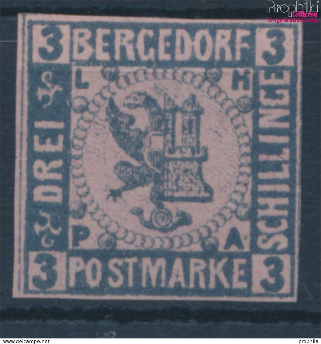 Bergedorf 4ND Neu- Bzw. Nachdruck Postfrisch 1887 Wappen (10342318 - Bergedorf