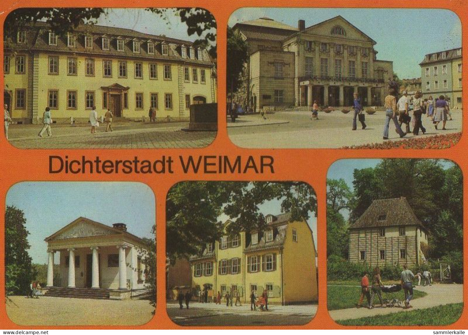 34594 - Weimar - U.a. Schillerhaus - 1988 - Weimar