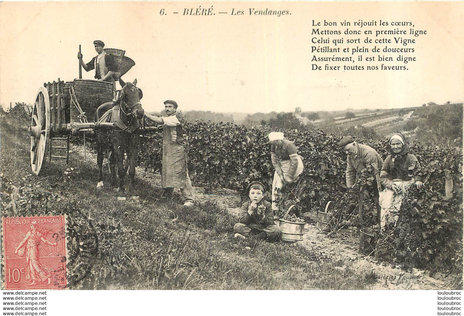 BLERE LES VENDANGES - Bléré