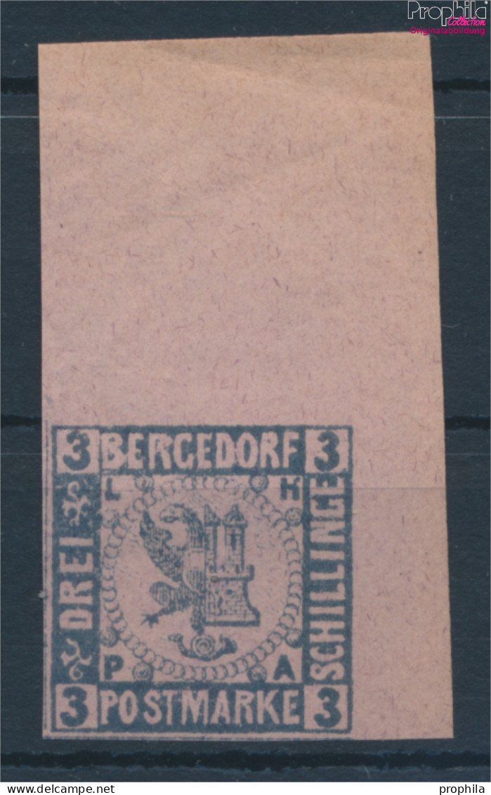 Bergedorf 4ND Neu- Bzw. Nachdruck Postfrisch 1887 Wappen (10342320 - Bergedorf