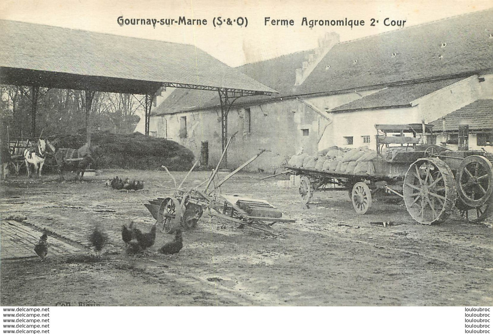 GOURNAY SUR MARNE FERME AGRONOMIQUE  2e COUR - Gournay Sur Marne