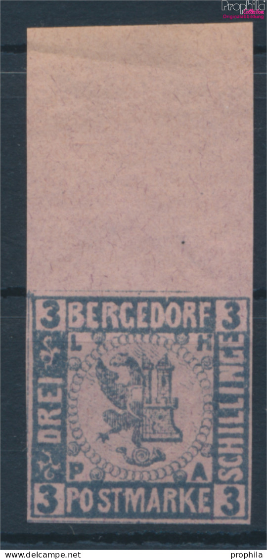 Bergedorf 4ND Neu- Bzw. Nachdruck Postfrisch 1887 Wappen (10342321 - Bergedorf