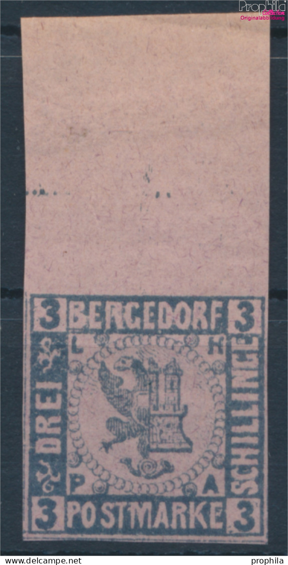 Bergedorf 4ND Neu- Bzw. Nachdruck Postfrisch 1887 Wappen (10342322 - Bergedorf