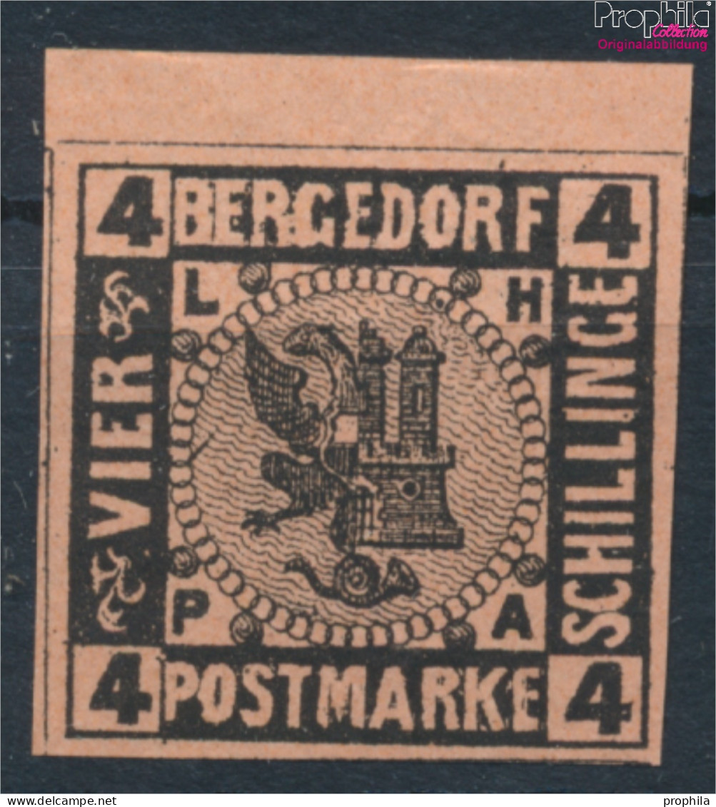 Bergedorf 5ND Neu- Bzw. Nachdruck Postfrisch 1887 Wappen (10348788 - Bergedorf