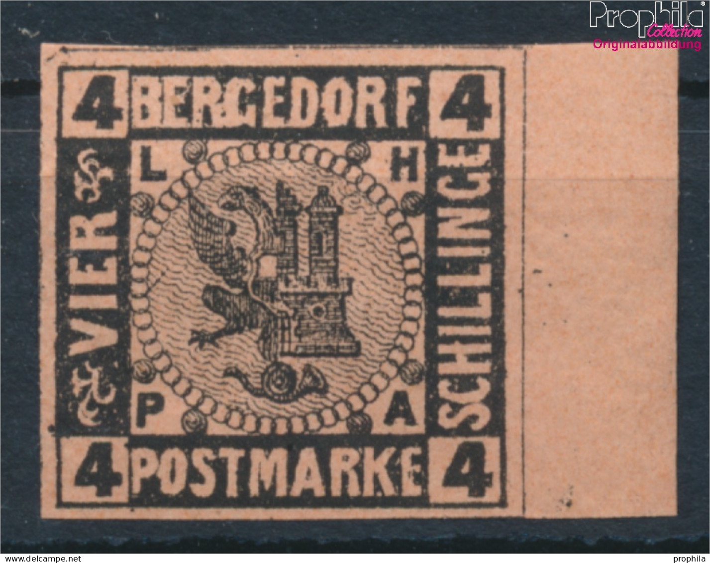 Bergedorf 5ND Neu- Bzw. Nachdruck Postfrisch 1887 Wappen (10348790 - Bergedorf
