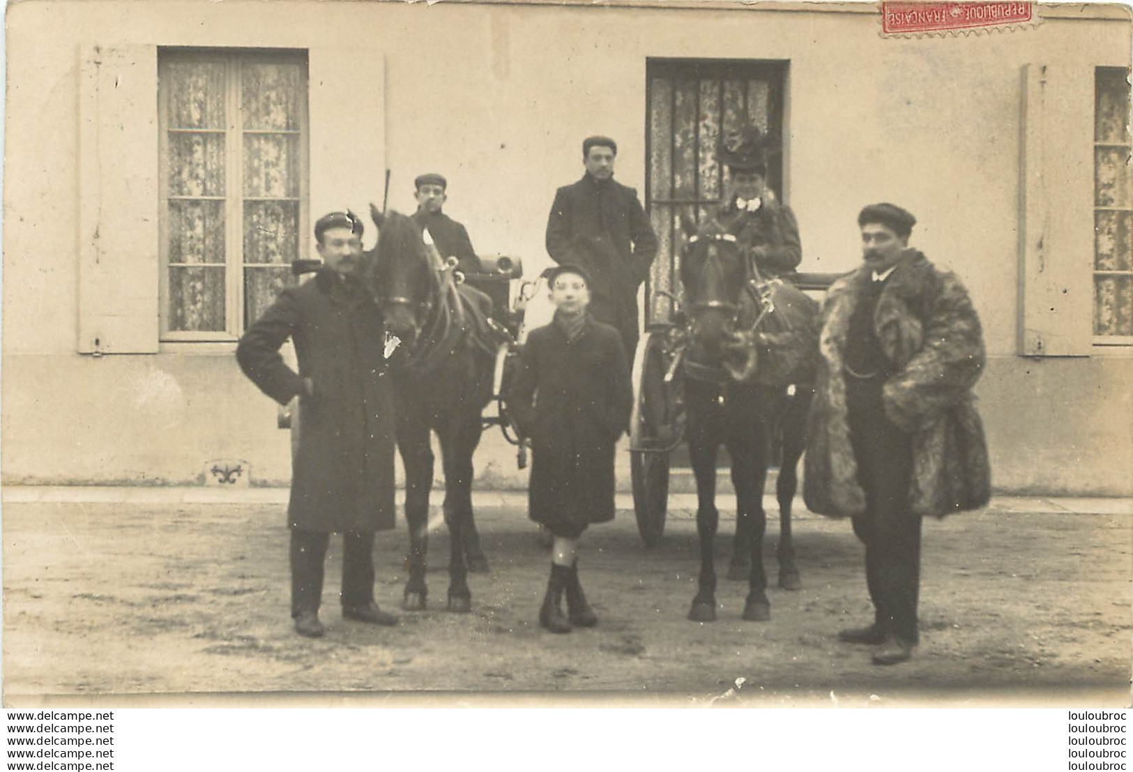 BEGLES OU BORDEAUX CARTE PHOTO 1907 - Other & Unclassified